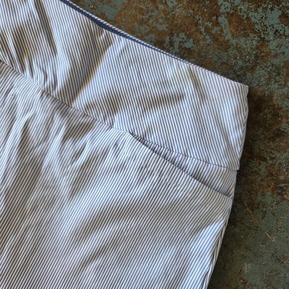 Swing Control Women's Golf Skirt Skort Size S Blue White Pin Stripe Pickleball - Picture 2 of 7